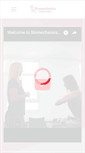 Mobile Screenshot of biomechanicseducation.com